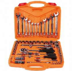 60 pcs Auto Repair Tools Kit / Household tools set with plastic case