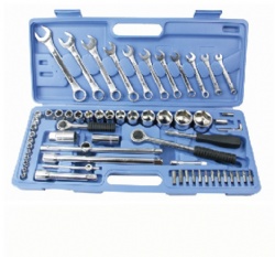 85 pcs auto and bicycle repair socket spanner tools set