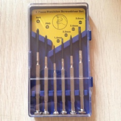 6PCS Precision Screwdriver Set Flat and Phillips head