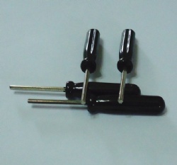 Promotional gift Mini size 1.5mm diameter hex key with screwdriver handle