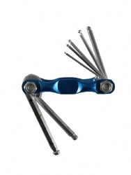 Multifunction 8 pcs Folding Ball ended Allen Wrench Set