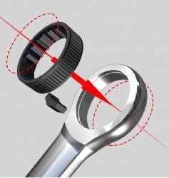 72teeth Combination Geartech Wrench Ratchet Wrench